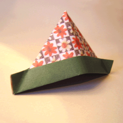 origami cappello
