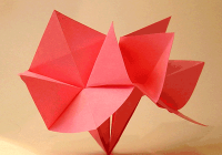 origami fiore