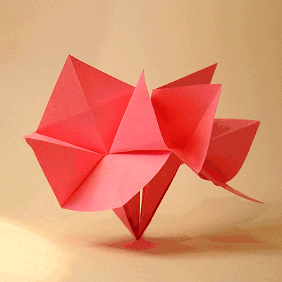 origami fiore