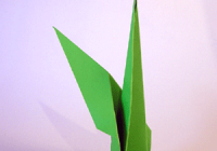 origami base fiore