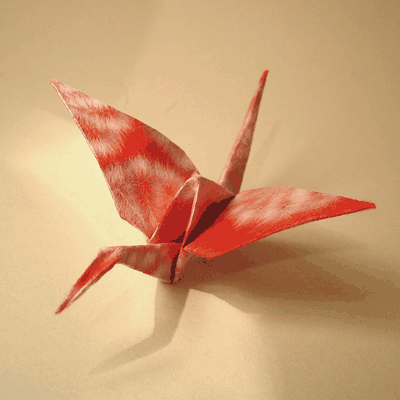 origami gru completo
