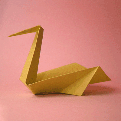 origami pellicano