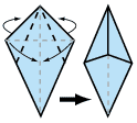 origami gufo10