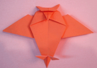 origami gufo
