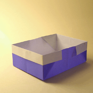 scatola origami classica