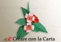Bouquet di Fiori Origami completo